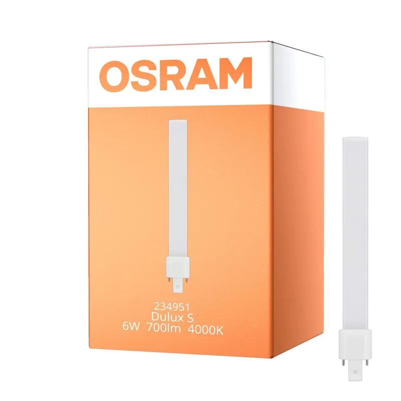 Favorito De Clientes Osram Dulux S LED G23 6W 840 | Blanco Frio - 2-Pines - Reemplazo 11W