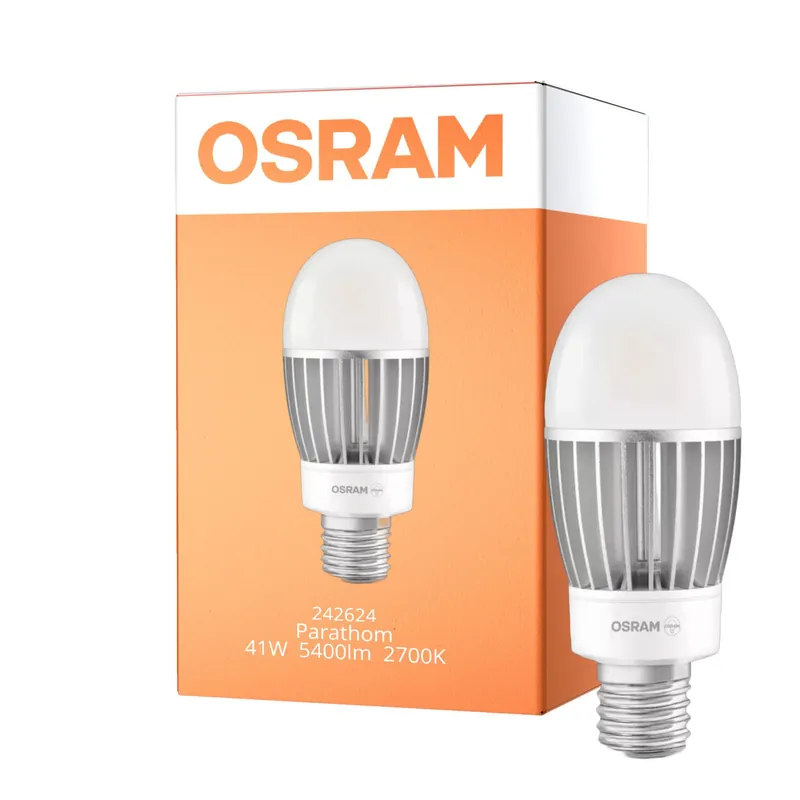 Alta Calidad Osram Parathom LED E40 HQL 41W 5400lm 360D - 827 Luz muy Cálida | Reemplazo 125W