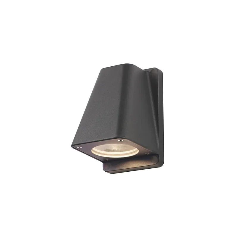 Certificado SLV Foco LED ParedyX IP44 Negro