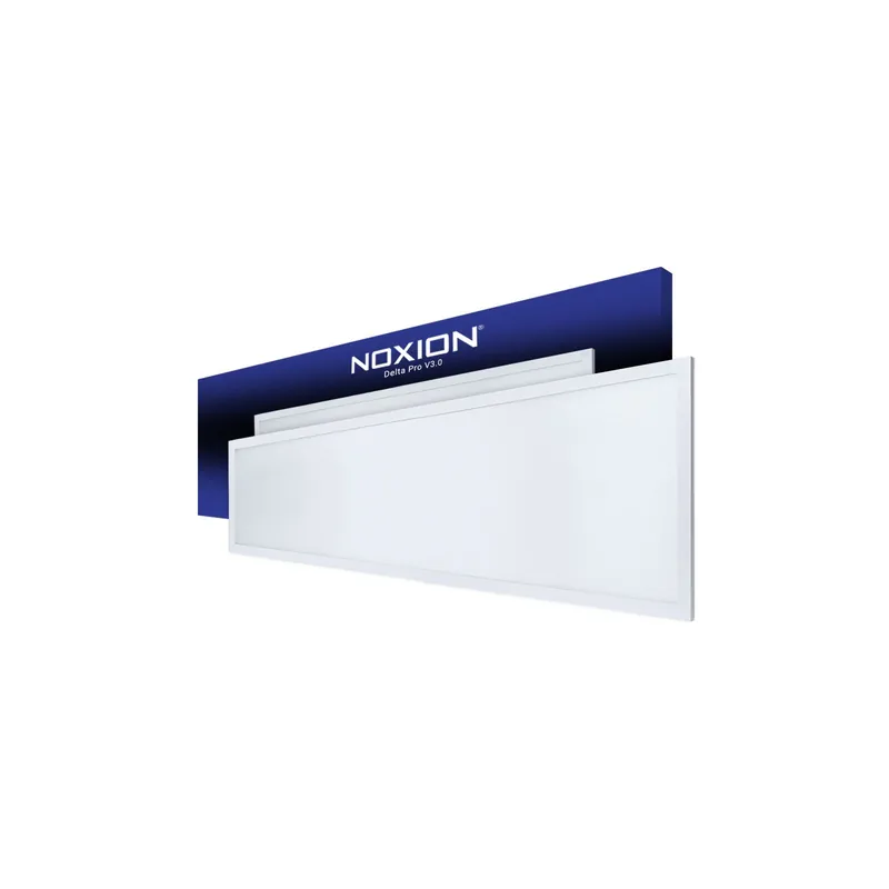 Promoción Exclusiva Noxion Panel LED Delta Pro V3.0 30W 4070lm - 840 Blanco Frio | 120x30cm - UGR <22 - Philips Xitanium Driver - GST18 Macho