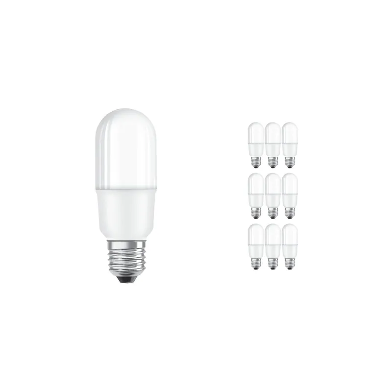 Directo De Fábrica Multipack 10x Osram Parathom Retrofit Classic LED E27 Pera Mate 8W 806lm - 827 Luz muy Cálida | Reemplazo 60W