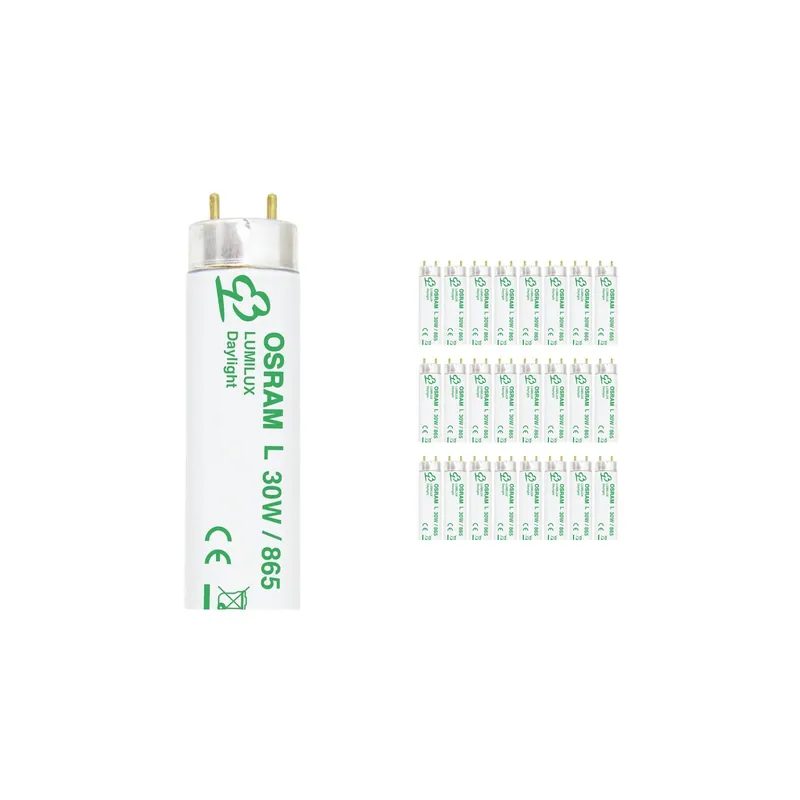 Multipack 25x Osram T8 Lumilux 30W - 865 Luz de Día | 90cm No Te Lo Pierdas