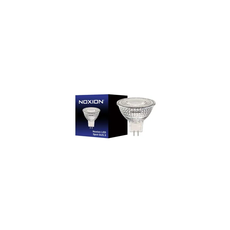 Noxion Foco LED GU5.3 MR16 4.4W 345lm 12V 36D - 827 Luz muy Cálida | Regulable - Reemplazo 35W Favorito De Clientes
