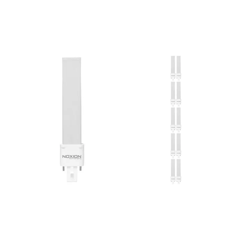 Alta Calidad Multipack 10x Noxion Lucent PL-S LED 4.5W 600lm - 840 Blanco Frio | 2-Pines - Reemplazo 9W