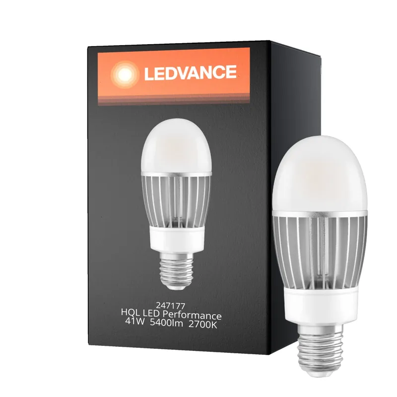 Bestseller Ledvance LED Bulbo HQL LED P E40 41W 5400lm - 827 Luz muy Cálida | Reemplazo 125W