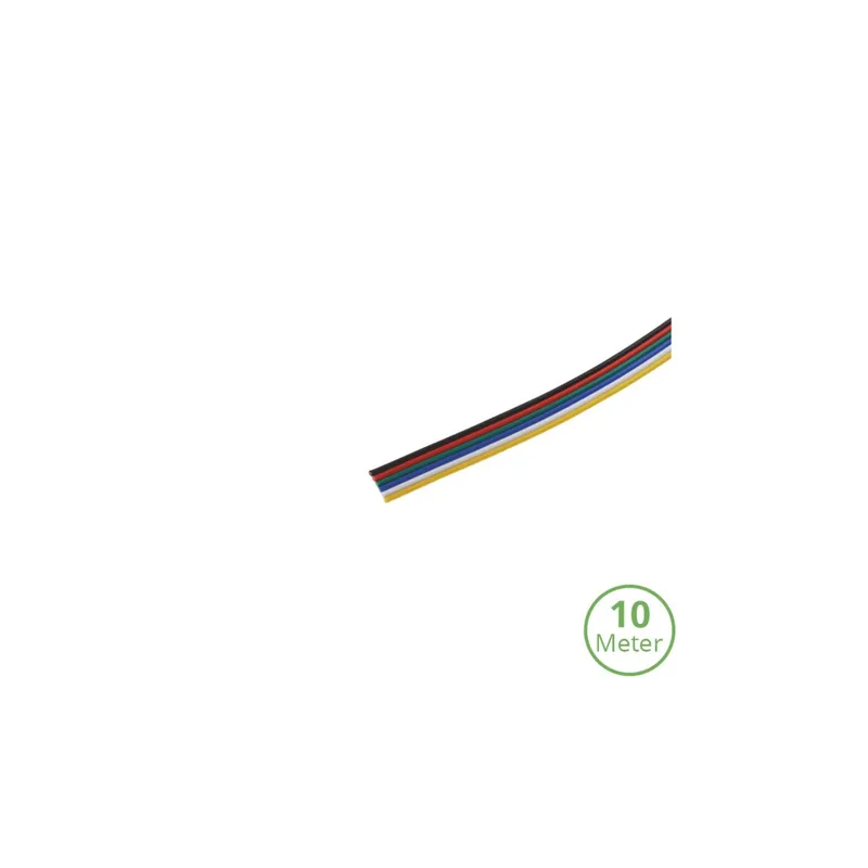 Compra Hoy Tiras LED Cable Plano | 6-Core - 10M