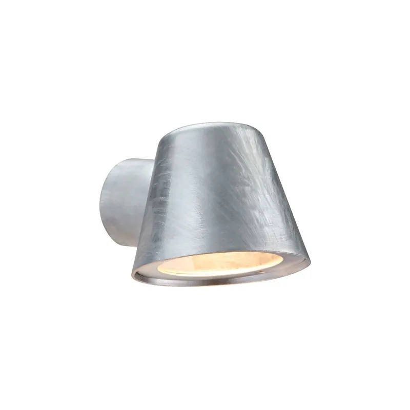 A Buen Precio Nordlux Aleria Luz De Pared Acero Galvanizado Gris | Apta para GU10