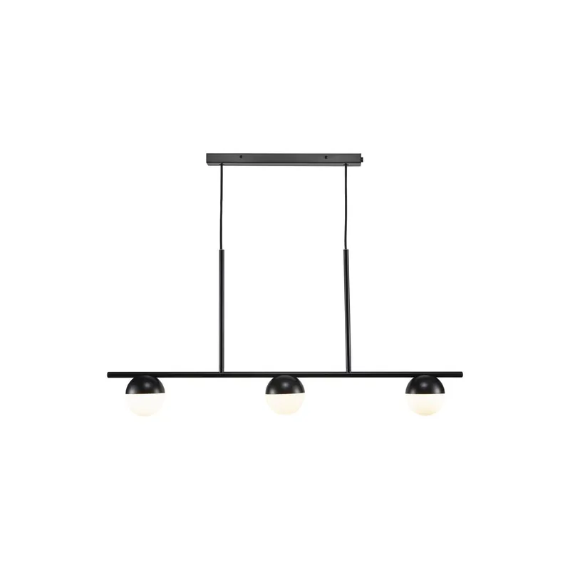 Oferta De Temporada Nordlux Contina Colgante De Luz Metal 3-Foco Negro | Apta para 3x G9
