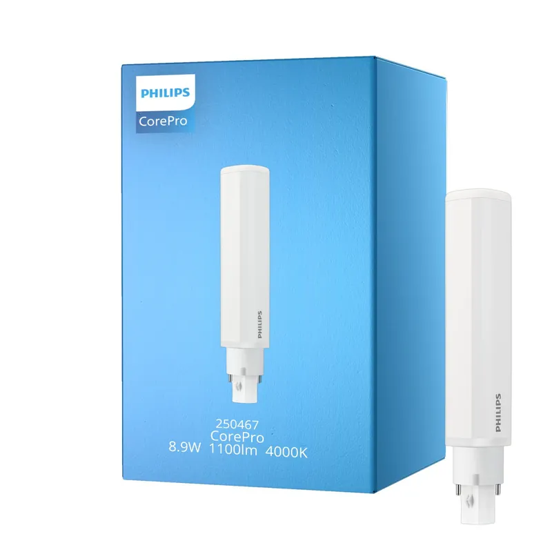Venta Final Philips CorePro PL-C LED 8.9W 1100lm - 840 Blanco Frio | 2-Pines - Reemplazo 26W