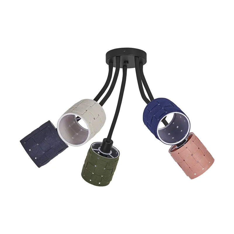 Ledvance Decor Felt Weaving Cans Techo Multicolor | Apta para 5X E14 Oferta