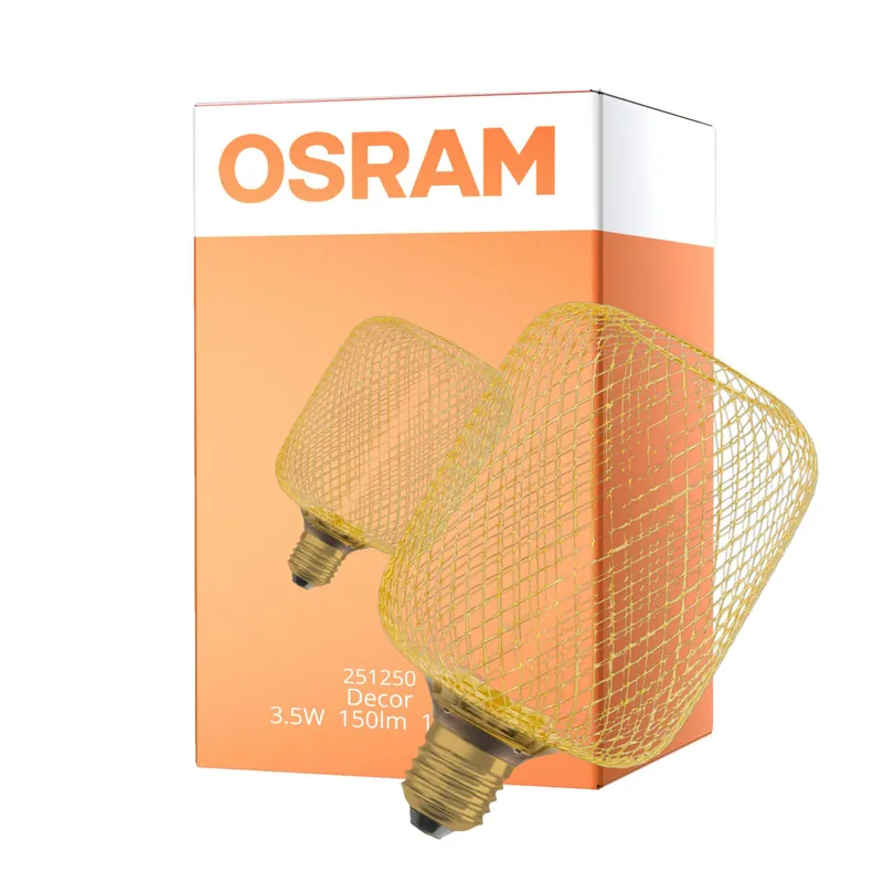 A Buen Precio Osram Decor Straw E27 Special Con Filamento Clara 3.5W 150lm - 818 Luz Muy Cálida | Regulable - Reemplazo 15W