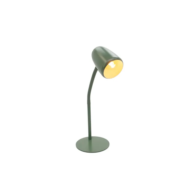 Eglo Lámpara De Mesa Carlo Acero Verde | Apta para 1x E14 Venta Final