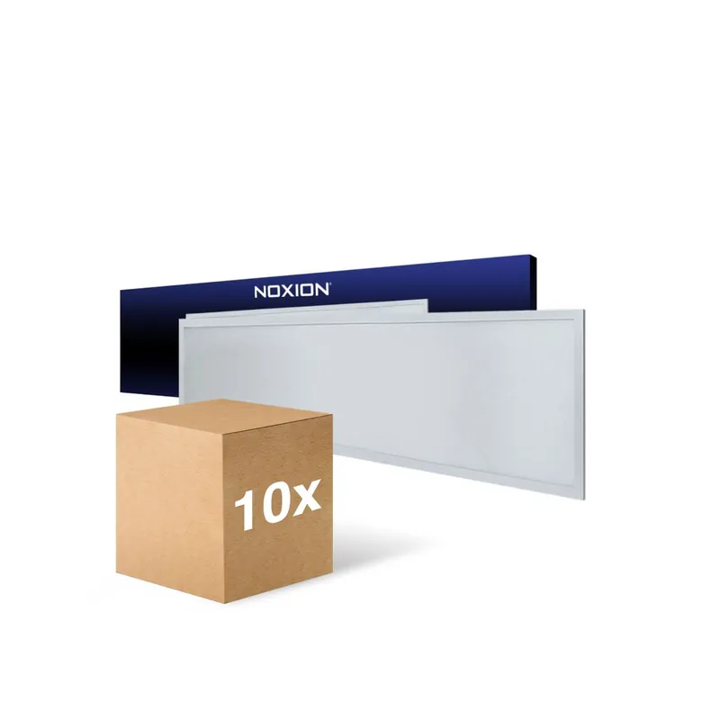 Rebajas Multipack 10x Noxion Panel LED Ecowhite V4.0 28W 3360lm - 830-840-865 CCT | 120x30cm - UGR <19