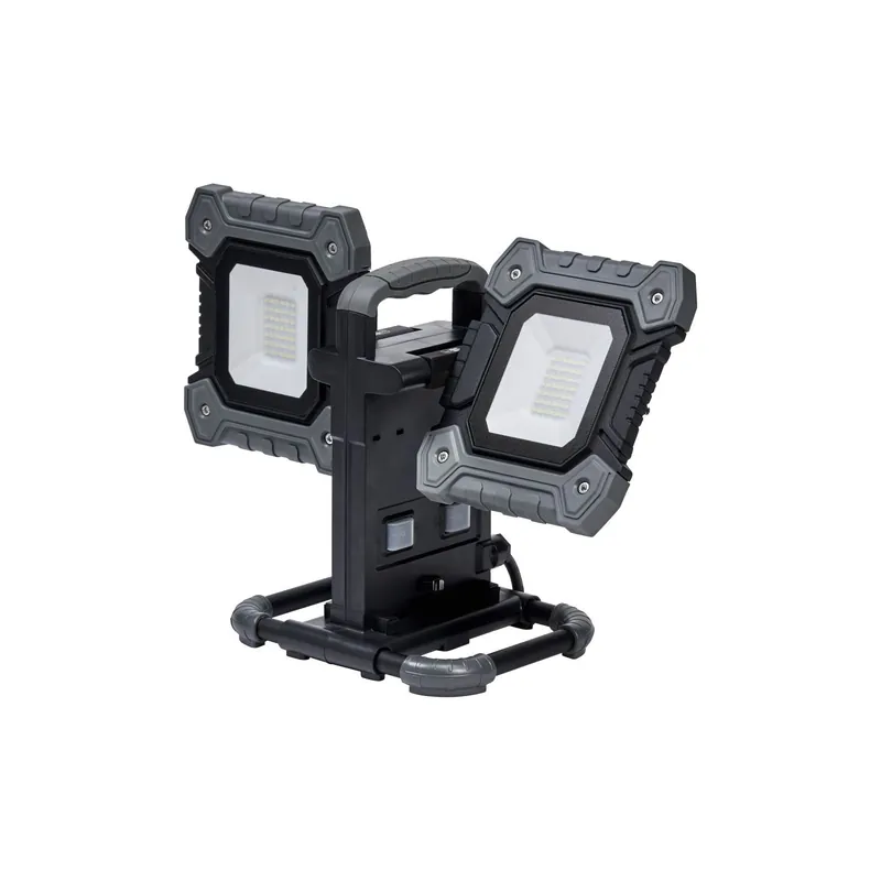 Certificado Ledvance Proyector LED Lámpara De Construcción Value Flex Negro 60W 6450lm 110D - 865 Luz De Día | IP65 - Batería - Simétrico