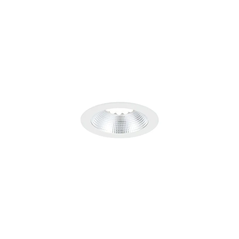 Precio Reducido Sylvania Downlight LED Insaver Slim 150 Aluminium Blanco 9.5W 1150lm 70D - 830 Luz Cálida | Recorte 150mm - IP44 - Regulable