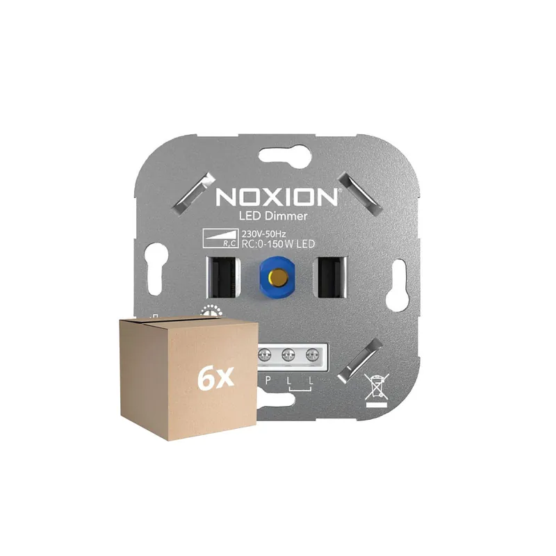 Multipack 6x Noxion Automático Dimmer LED Cambiar RC 0-150W 230V Compra Hoy