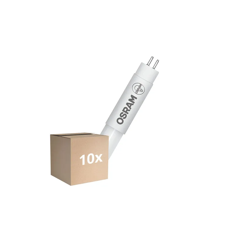 Descuento Multipack 10x Osram Tubo LED T5 (HF) Standard Output 4W 380lm - 830 Luz Cálida | 29cm - Reemplazo 8W