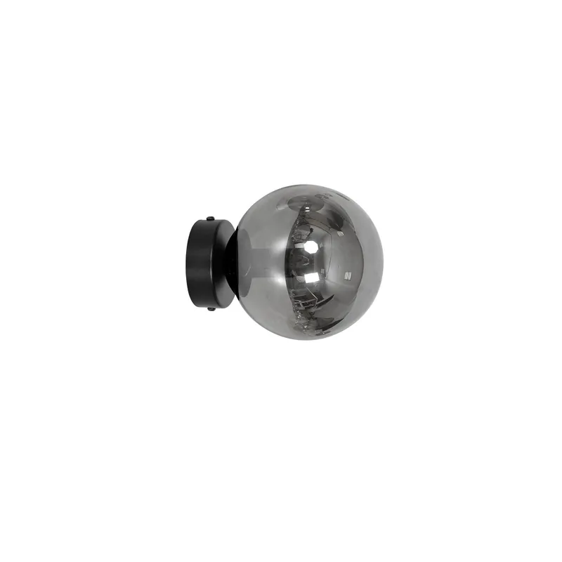 Emibig Colgante De Luz Rossi Acero Negro | Apta para 1x E14 - Max 10W Solo Por Tiempo Limitado