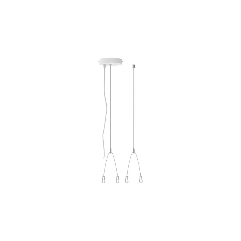 Novedad Ledvance Panel Surface Kit De Suspensión - 5 Polos - 1500mm Ajustable
