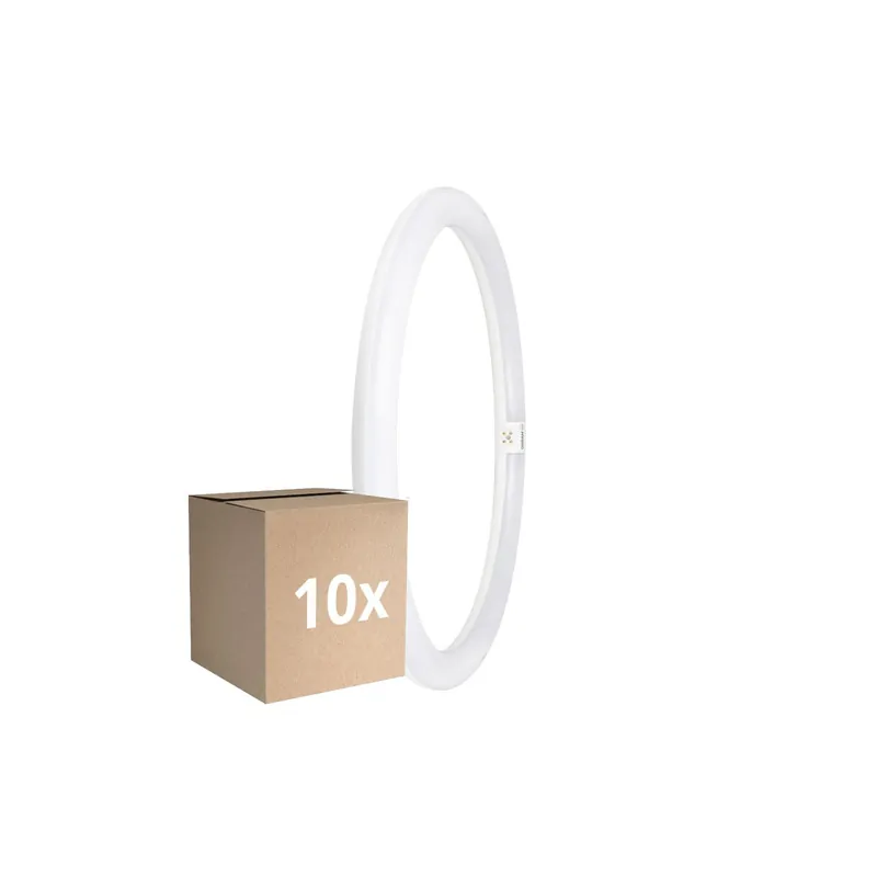 Multipack 10x Osram Tubo LED T9 Circular (EM/Mains) 24W 2900lm - 840 Blanco Frio | Reemplazo 40W Última Oportunidad