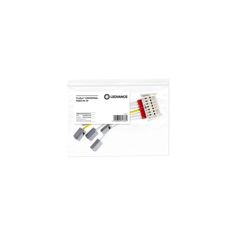 Marca Reconocida Ledvance Trusys Universal Feed-in Blanco 7 Polos