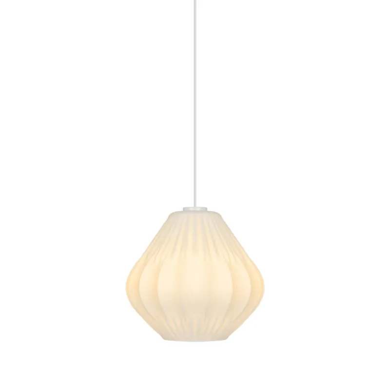 Oferta Flash Nordlux Maluca Colgante De Luz Blanco | Apta para E27