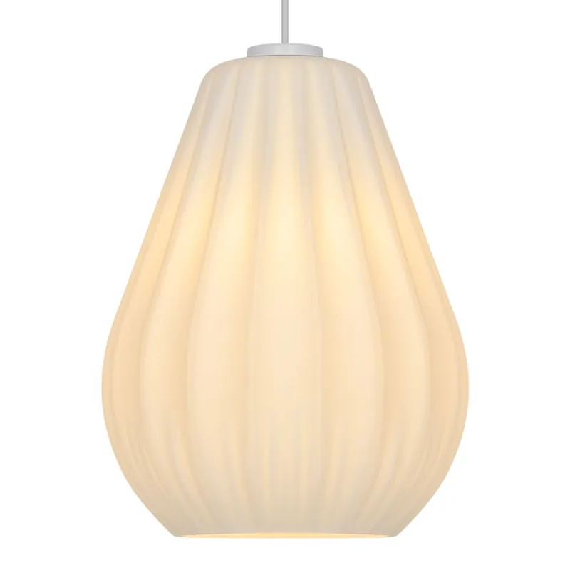 Nordlux Sallino Colgante De Luz Blanco | Apta para E27 Última Versión