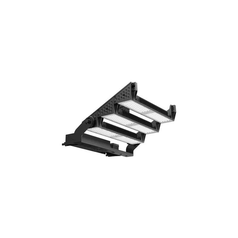 Última Versión Dotlux Proyector LED HLF Sport Negro 1200W 14900lm 106x15D - 740 Blanco Frio | IP66 - Dali Regulable - Asimétrico