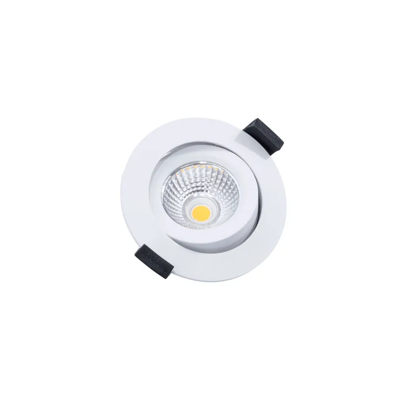 Oferta Especial Dotlux Foco LED Círculo Minidim Blanco 6W 580lm 38D - 930 Luz Cálida | Recorte 68mm - Mejor Reproducción De Color - Regulable