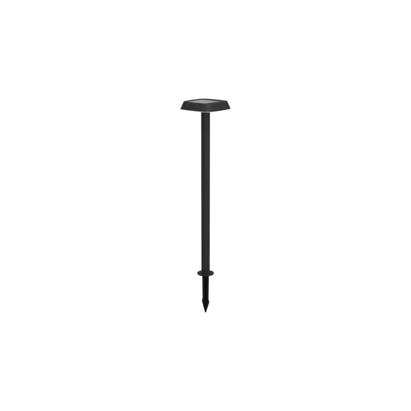 Certificado Eglo Pico Luz Dreoli Solar Negro 8W 1030lm - 830 Luz Cálida | IP65 - Sensor De Movimiento