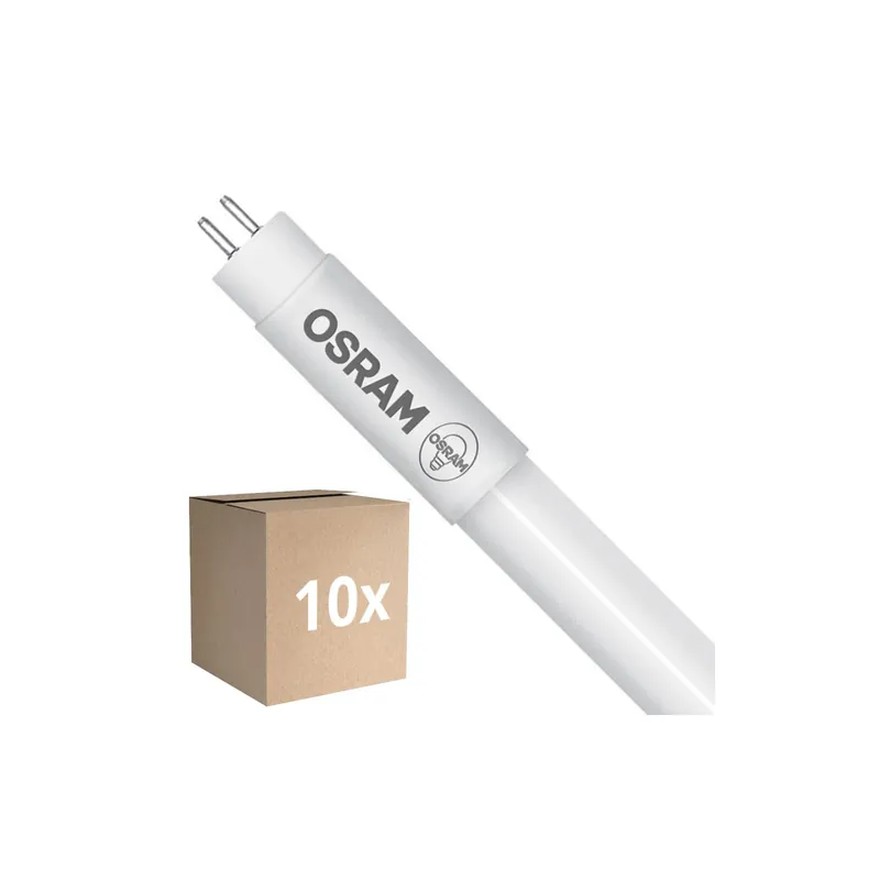 Multipack 10x Osram Tubo LED T5 SubstiTUBE (Mains AC) Ultra Output 37W 5050lm - 830 Luz Cálida | 145cm - Reemplazo 80W Solo Por Tiempo Limitado