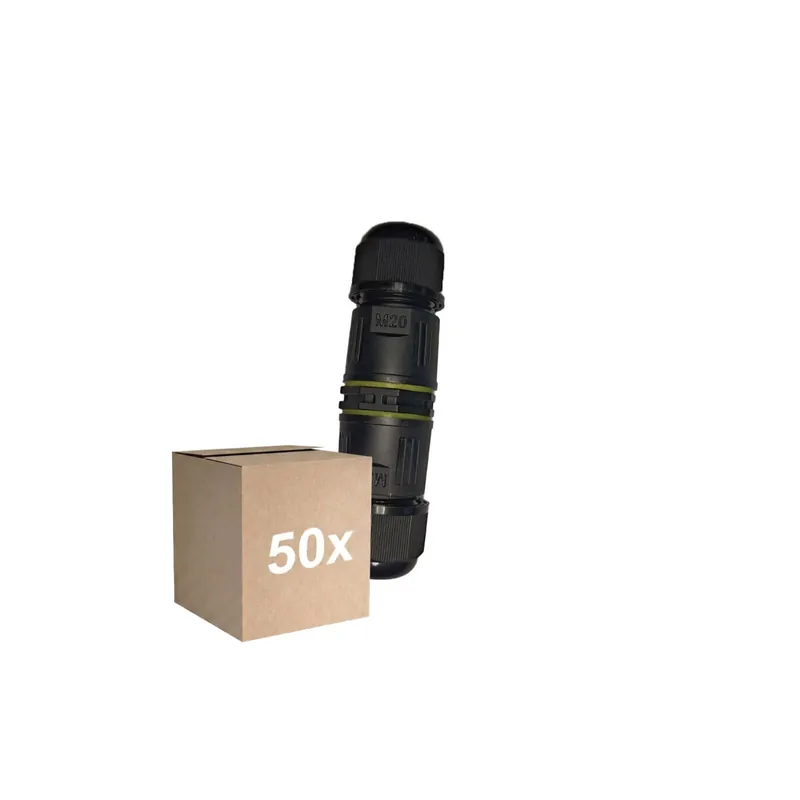 Solo Hoy Multipack 50x Noxion Impermeable Quick Cable Conector - 3 pole