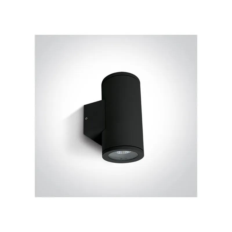 Promoción ONE LIGHT Aplique negro 2xGU10 Ø80