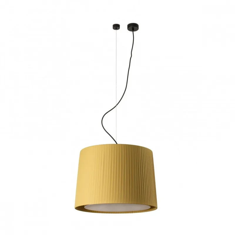 FARO SAMBA 500 Colgante Desplazado Amarillo Popular