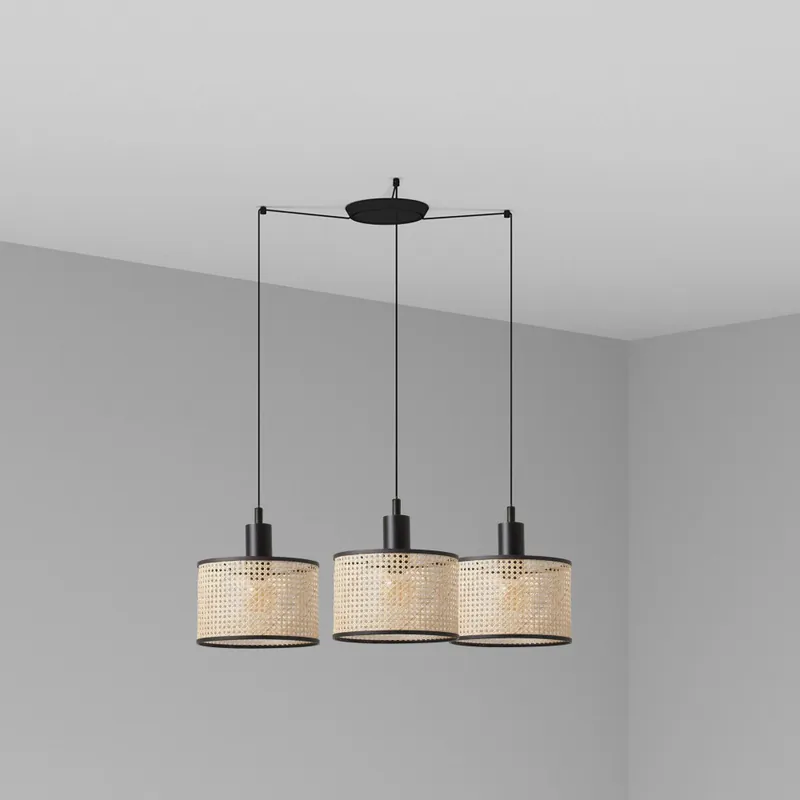 FARO MAMBO 210 3L Colgante ratán Precio De Oferta