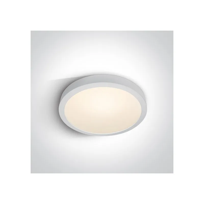 ONE LIGHT Plafón circular blanco LED 40W 3000K Precio De Oferta