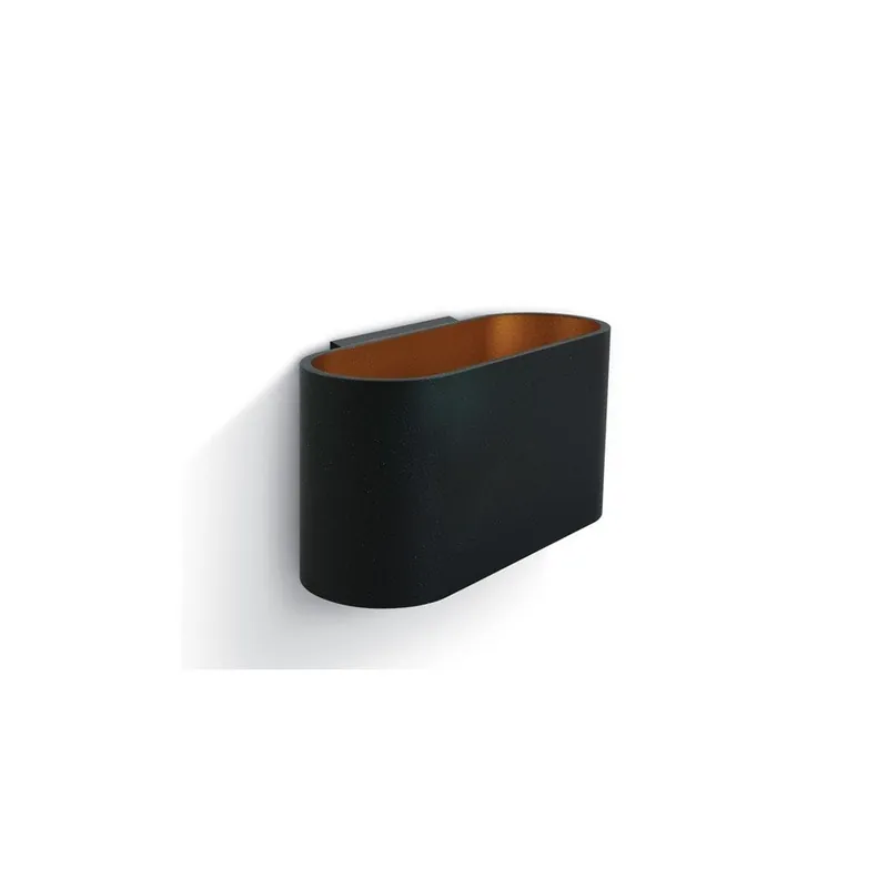 Envío Exprés ONE LIGHT Aplique negro/cobre G9
