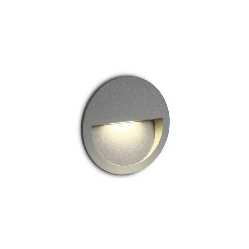 ONE LIGHT Empotrable redondo gris 3W A Buen Precio