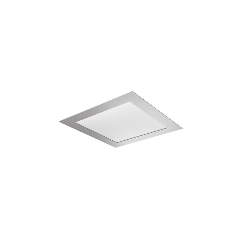 ATMOSS Elyos Downlight LED cuadrado cromo 18W 3200K Precio Bajo