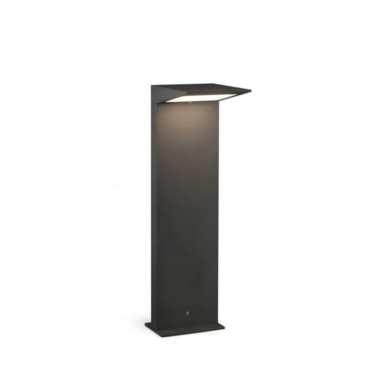 Descuento FARO SOLEIL Baliza Solar Gris Oscuro
