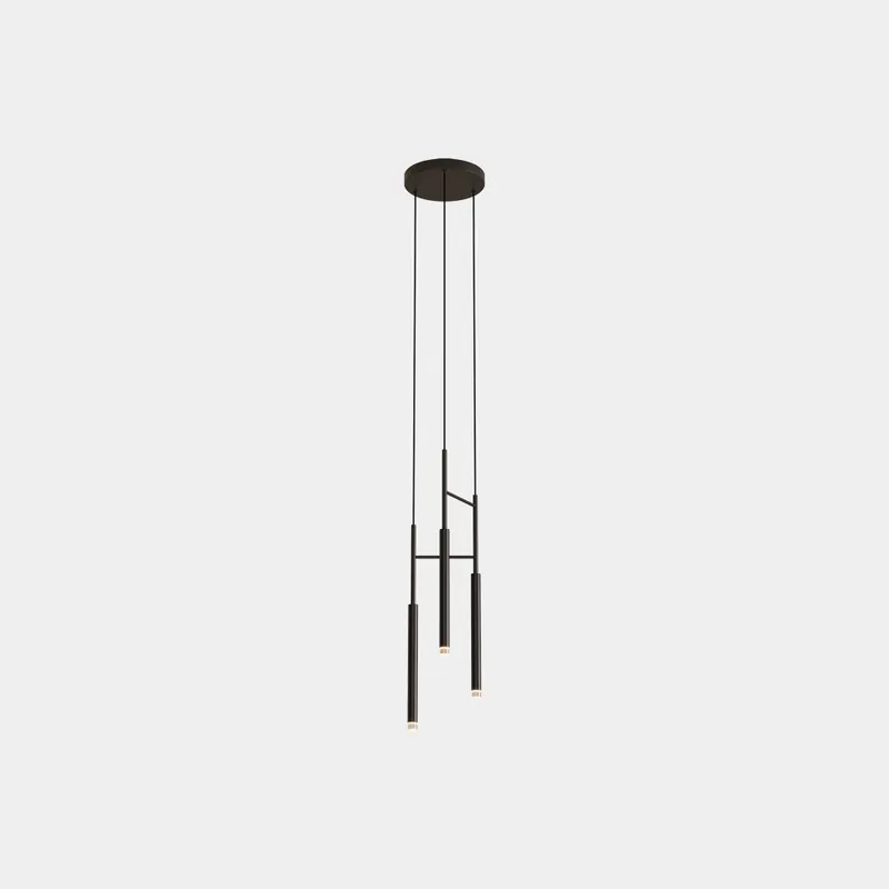 Mejor Precio LEDSC4 CANDLE 3 Bodies Colgante Negro