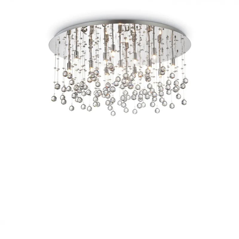 Barato IDEAL LUX MOONLIGHT PL15 PLAFÓN CROMO