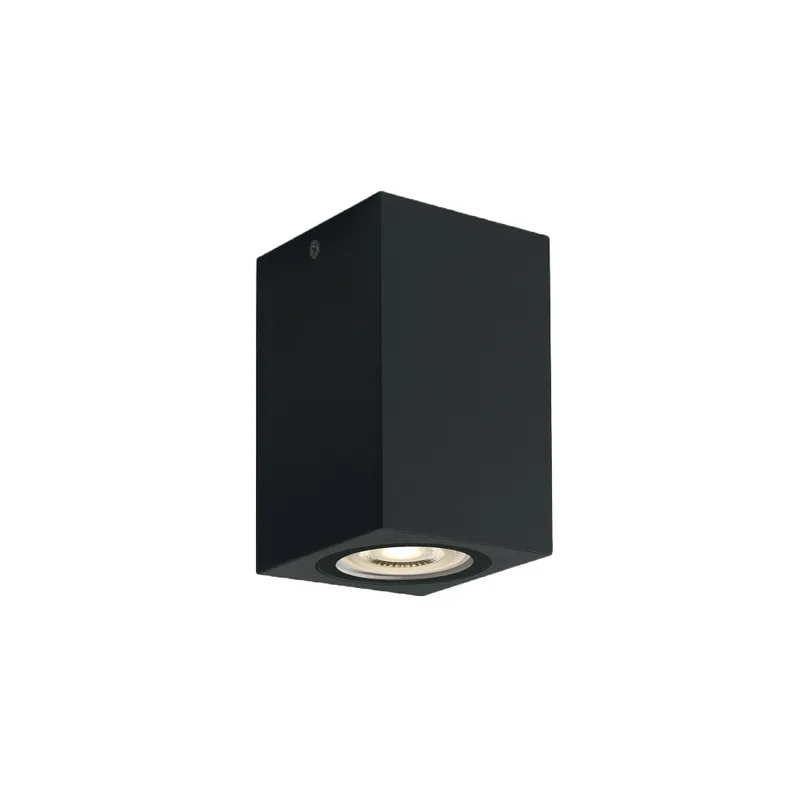 Gran Oferta ONE LIGHT Plafón Negro GU10 H110