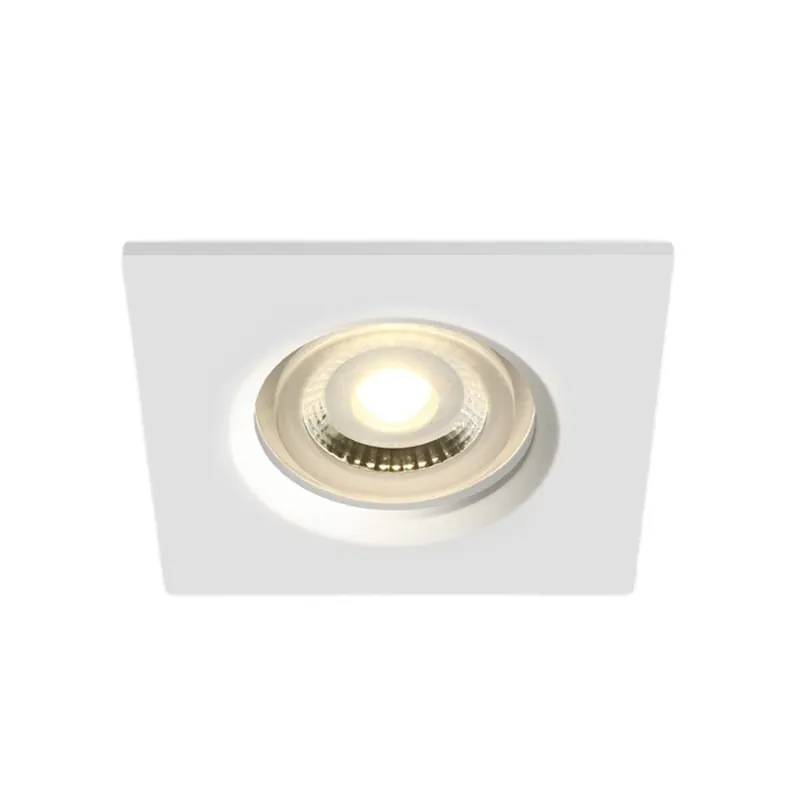 Barato ONE LIGHT Empotrable Cuadrado Blanco IP65