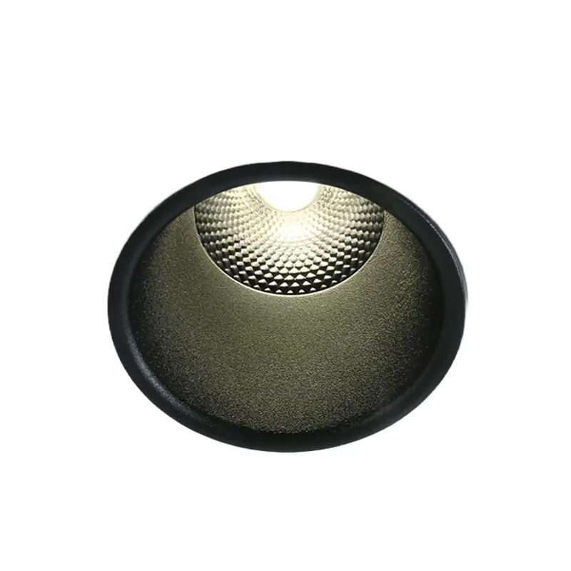 ONE LIGHT Empotrable LED Ø75 Negro Solo Hoy