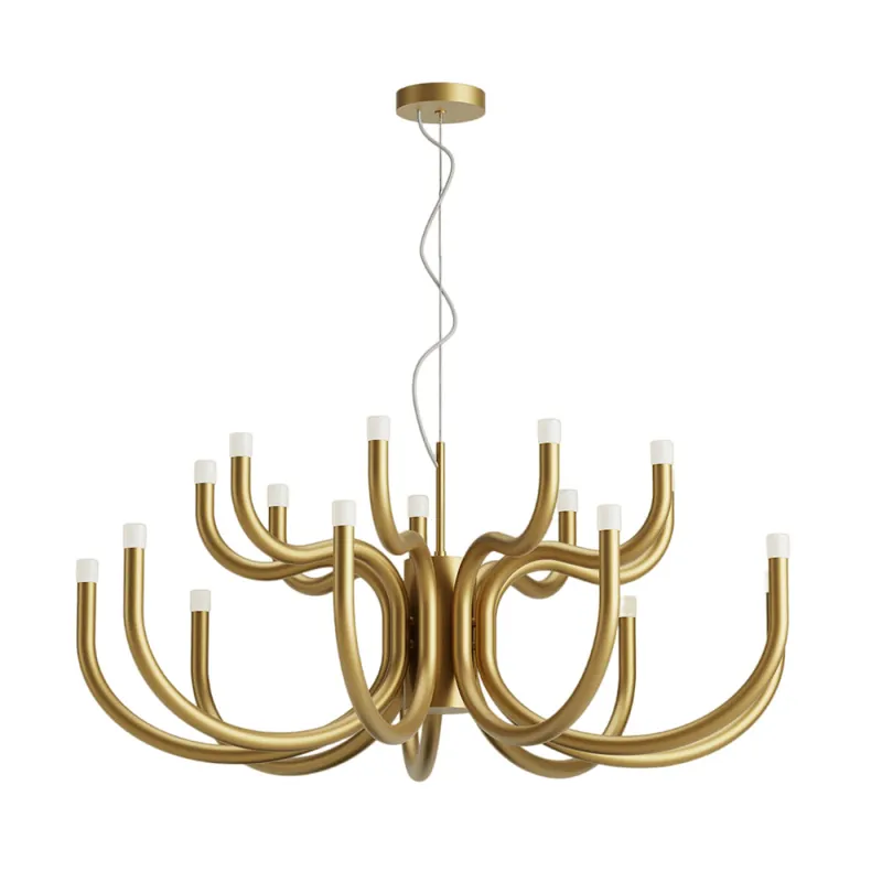 REDO LUXOR 960 Candelabro de Techo Oro Mate Barato