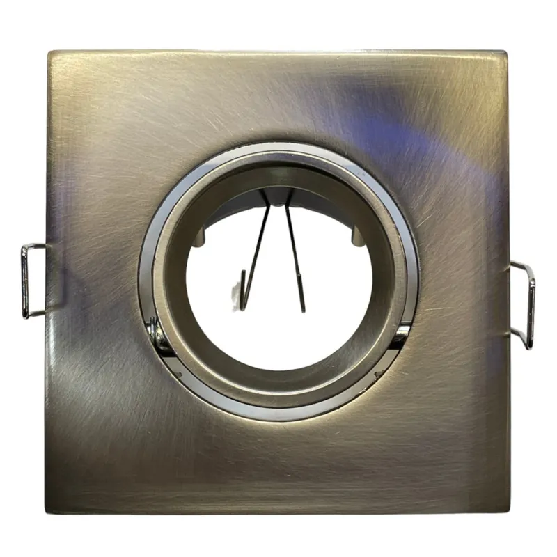 ALBA EMPOTRABLE níquel cuadrado 105x105mm Marca Reconocida