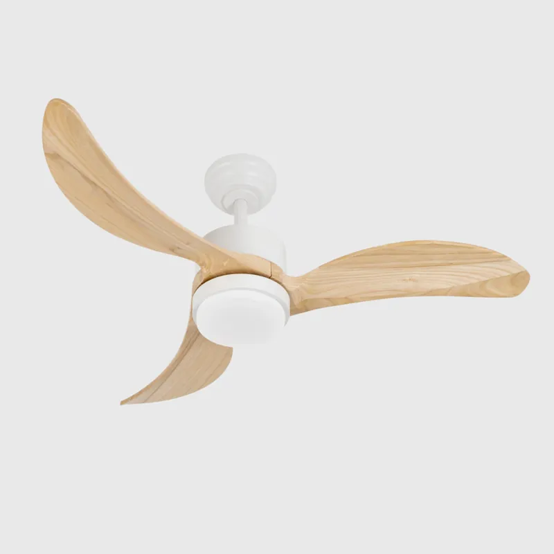 Oferta FABRILAMP BEMBEZAR Ø107 Ventilador Blanco/Haya