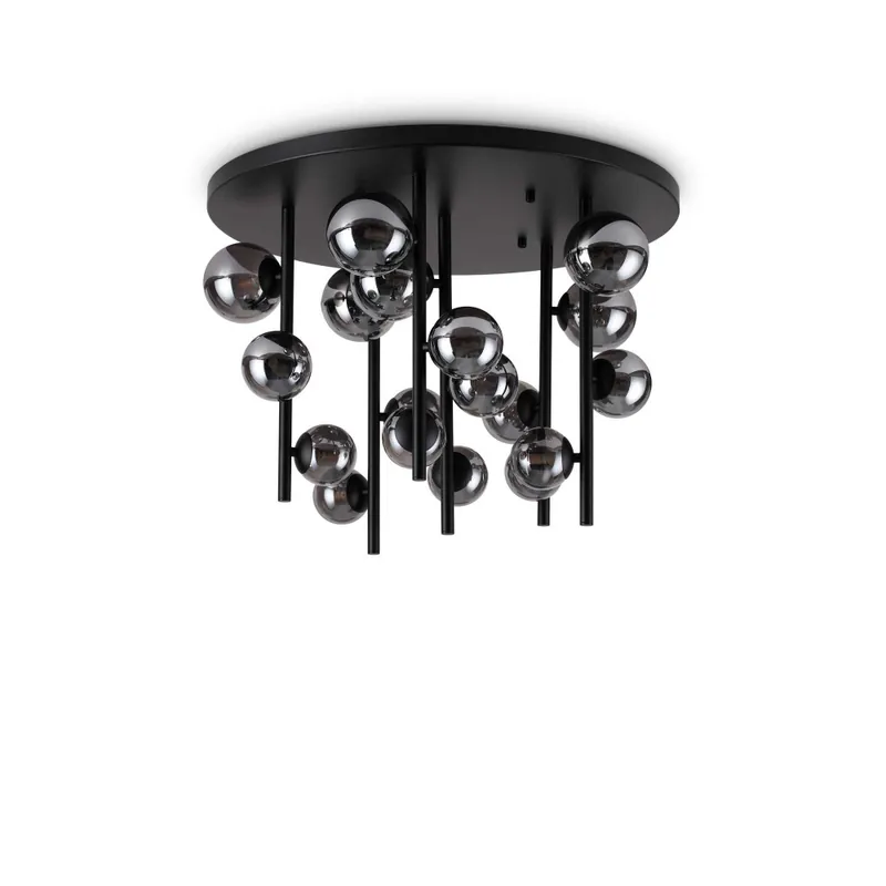 Oferta Flash IDEAL LUX PERLAGE PL18 Plafón Fumé