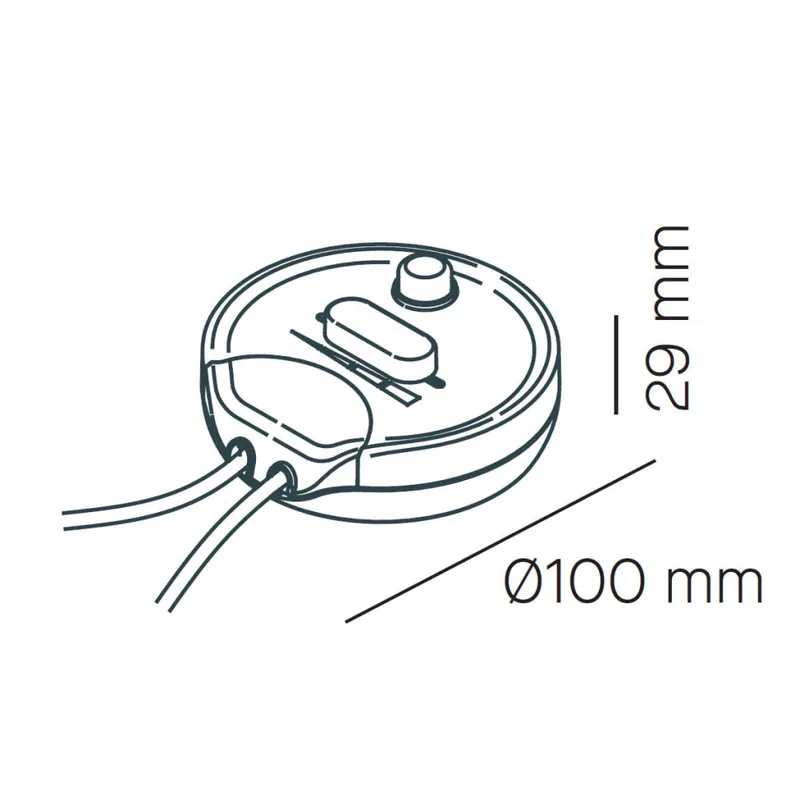 MILAN Dimmer de pie 2402 Precio Reducido